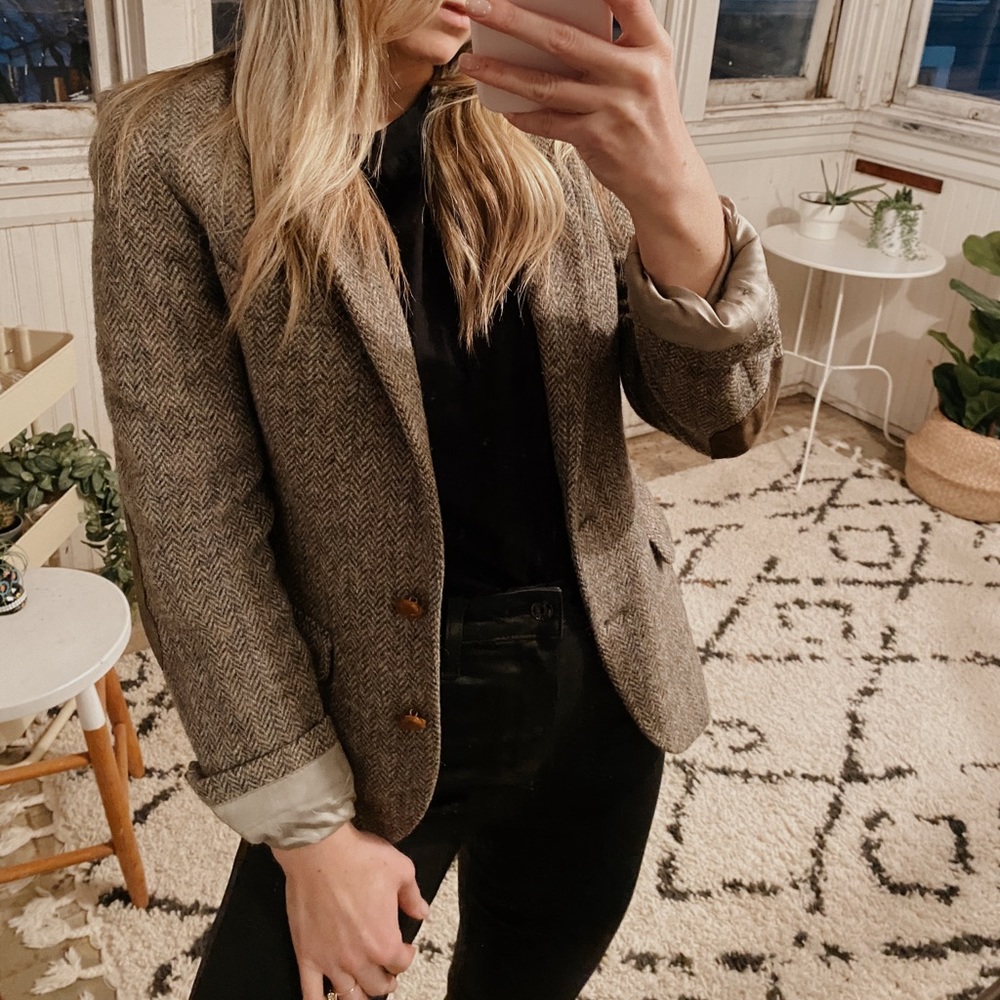 Vintage tweed blazer